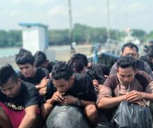 Lantamal Tanjungpinang Gagalkan Penyeludupan TKI Ilegal ke Malaysia